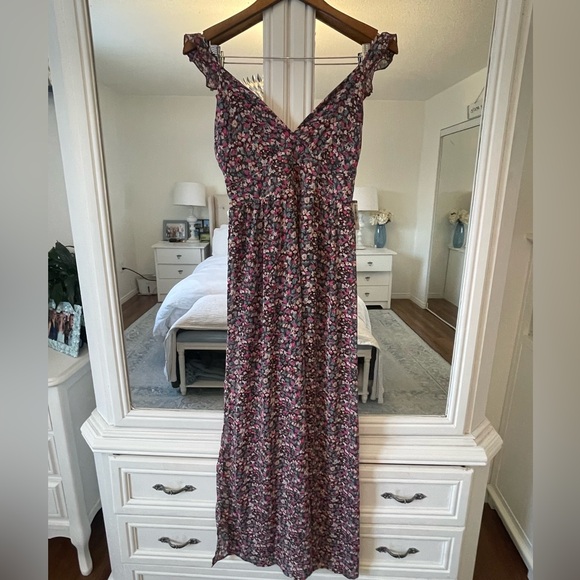 NWT Floral Chiffon Dress from Simons - Size Small/Medium - Picture 12 of 13